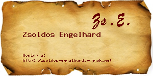 Zsoldos Engelhard névjegykártya
